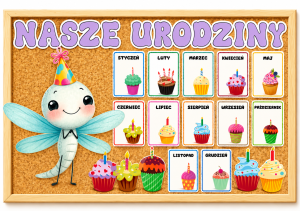 Ważki- Kalendarz Urodzinowy