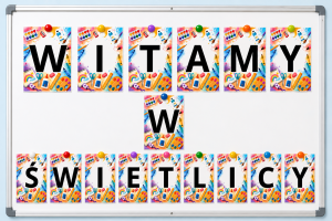 Witamy w Świetlicy - Napis ( wzór 3)