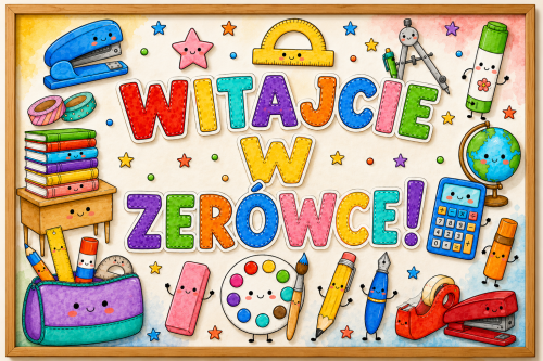 Witajcie W Zerówce- Plakat Powitalny XXL   