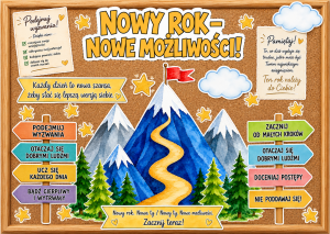 Nowy Rok - Nowe Możliwości Gazetka / Rozpoczęcie Roku