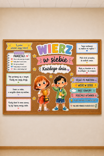 Wierz w Siebie Każdego Dnia - Gazetka / Rozpoczęcie Roku 