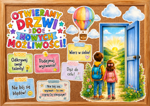 Otwieramy Drzwi Do Nowych Możliwości - Gazetka  / Rozpoczęcie Roku