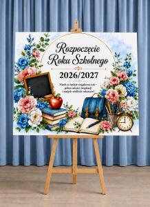 Rozpoczęcie Roku - Tablica Powitalna ( wzór 1)