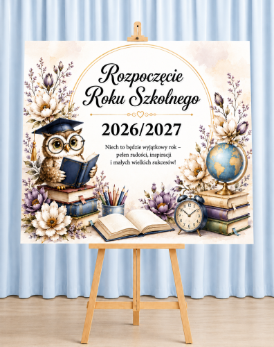 Rozpoczęcie Roku - Tablica Powitalna ( wzór 2)