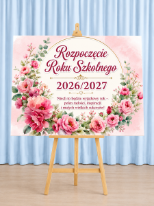 Rozpoczęcie Roku - Tablica Powitalna ( wzór 4)  