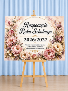 Rozpoczęcie Roku - Tablica Powitalna ( wzór 7 )    