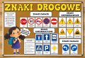 Znaki Drogowe - Gazetka / Dekoracje z planszami 