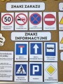 Znaki Drogowe - Gazetka / Dekoracje z planszami 