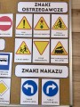 Znaki Drogowe - Gazetka / Dekoracje z planszami 