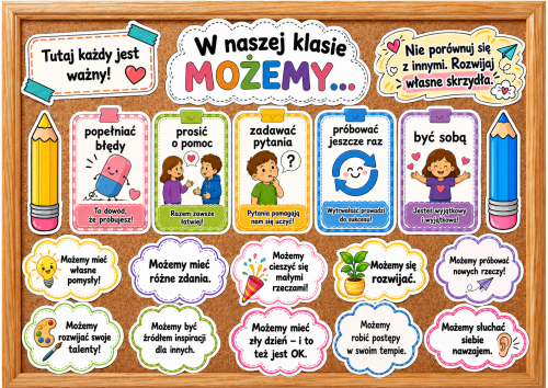 W Naszej Klasie Możemy .. -  Gazetka / Rozpoczęcie Roku  