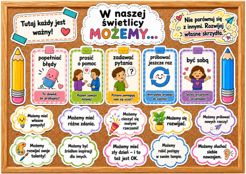 W Naszej Świetlicy Możemy .. -  Gazetka / Rozpoczęcie Roku 