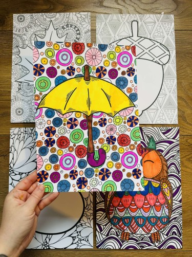 Jesienne Dzieła Sztuki - Prace Plastyczne