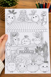 Na Straganie - Kolorowanka A4/A3
