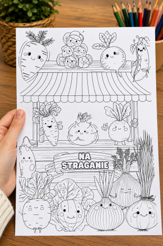 Na Straganie - Kolorowanka A4/A3
