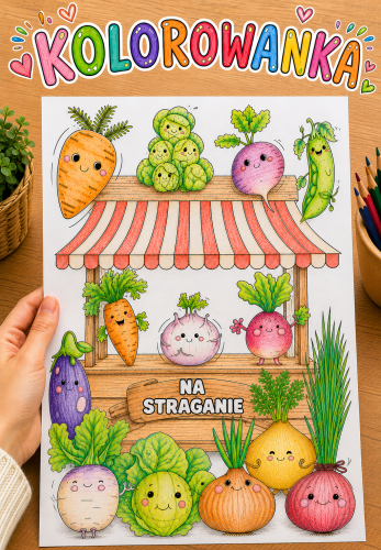 Na Straganie - Kolorowanka A4/A3