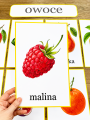 Plansze z Ilustracjami - Owoce i Warzywa