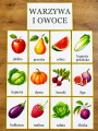 Plansze z Ilustracjami - Owoce i Warzywa