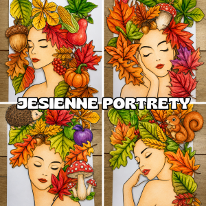 Jesienne Portrety - Praca Plastyczna 