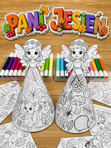 Pani Jesień 3D - Praca Plastyczna 