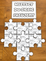 Puzzle Do Wypełnienia Dla Dzieci - Wszyscy Do Siebie Pasujemy 