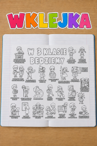 W 3 Klasie Będziemy... ( wklejka / kolorowanka )   (1)