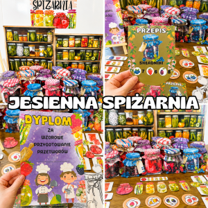 Spiżarnia - Jesienny Kącik Różnych Zadań / Zabaw