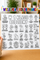 W 1 Klasie Będziemy... ( wklejka / kolorowanka ) 