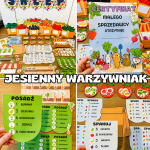  Warzywniak- Kącik Zabaw / Ćwiczeń  z Owocami i Warzywami