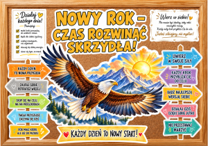 Nowy Rok - Czas Rozwinąć Skrzydła - Gazetka / Rozpoczęcie Roku