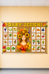 Dary Jesieni ( wzór 2 ) - Jesienna Gazetka - Jesień