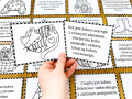 Jesienne  kolorowanie ilustracji według opisu 