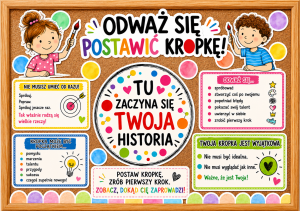 Odważ się Postawić Kropkę - Gazetka (wzór 2 ) 
