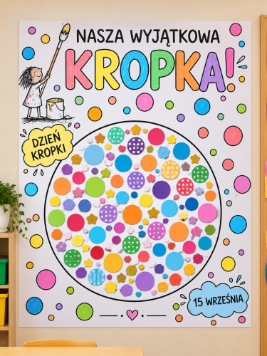 Nasza Wyjątkowa Kropka - Praca Plastyczna XXL 