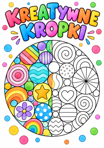 Kreatywne Kropki - Praca Plastyczna - Dzień Kropki 