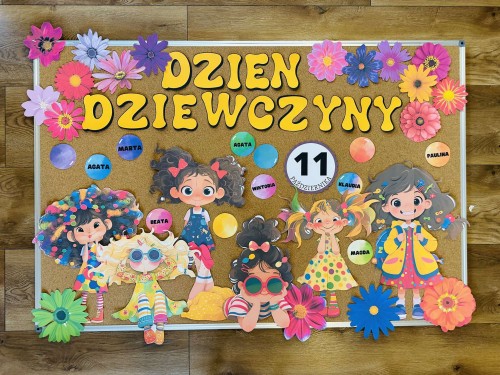 Dzień Dziewczyny - Dekoracje/ Gazetka