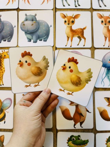 Dzień Zwierząt - Zwierzęta - Memory