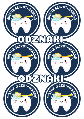 Dzień Dentysty - Odznaki Mistrza Szczotkowania
