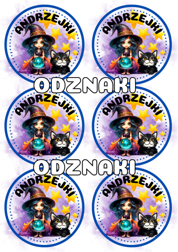 Andrzejki - Odznaki