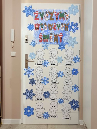 Pierniki z możliwością edycji imion- Dekoracja na Drzwi