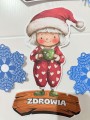 Święta/ Boże Narodzenie- Dekoracje na drzwi- Życzymy 