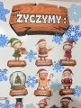 Święta/ Boże Narodzenie- Dekoracje na drzwi- Życzymy 