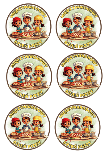Dzień Pizzy - Odznaki/ Medale