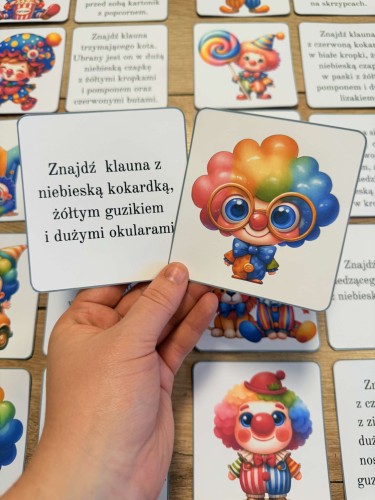 Bal Karnawałowy - Znajdź Klauna - opis