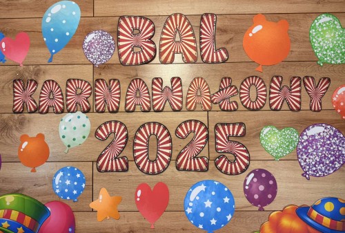 Bal Karnawałowy/ Karnawał - Napis  