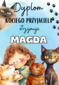 Dzień Kota- Dyplom z możliwością edycji samodzielnie tekstu 