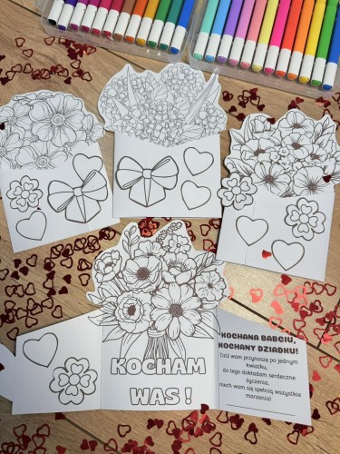 Dzień Babci i Dziadka- Laurki/ Kartki