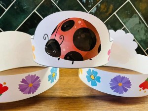 Wiosenne Opaski dla dzieci - Biało- Czarne / Kolorowe 