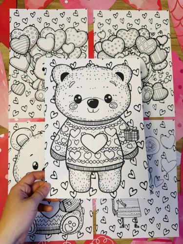 Walentynki - Prace Plastyczny/ Kartki 