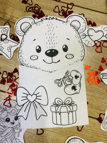 Walentynki - Kartki Składane/ Laurki  