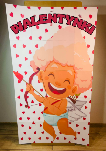 Walentynki- Kupidyn - Fotobudka XXL / Plakat 